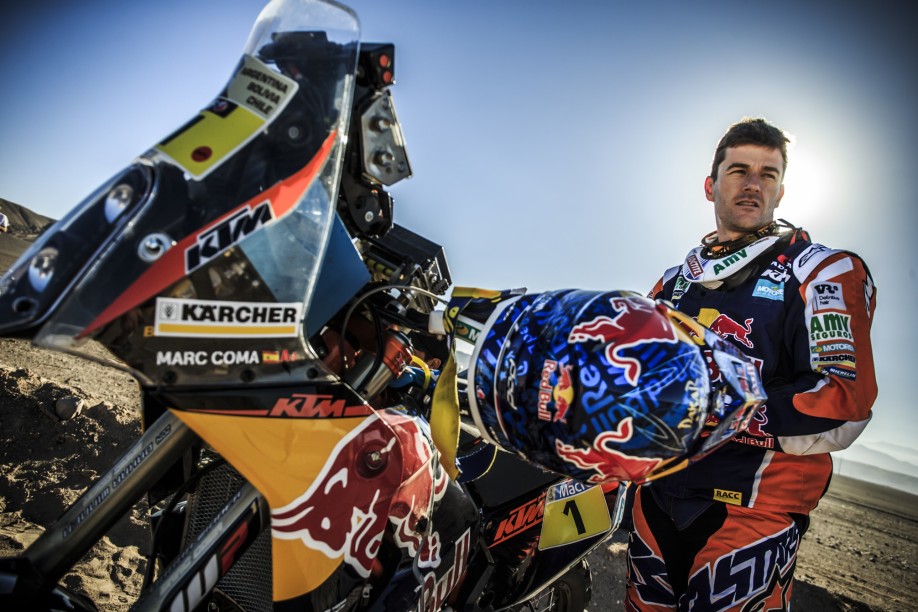 Marc Coma_KTM 450 RALLY_Dakar 2015