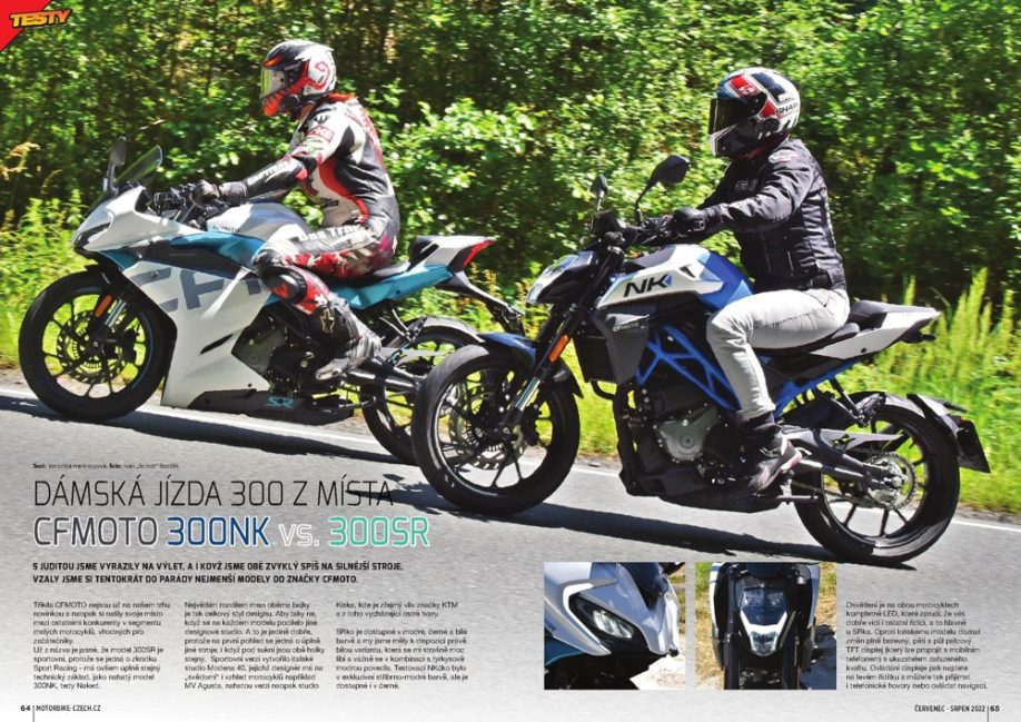 CFMOTO 300NK vs CFMOTO 300SR