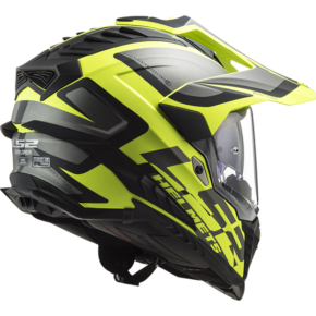 BACK MX701 EXPLORER ALTER MATT BLACK H-V YELLOW 407012154